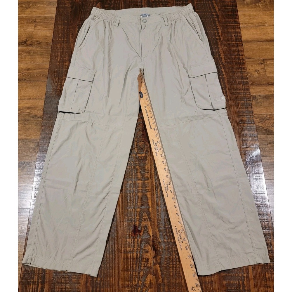 The North Face Cargo Hiking Pants Mens 36 Short Tan Horizon Peak AT9N Outdoor